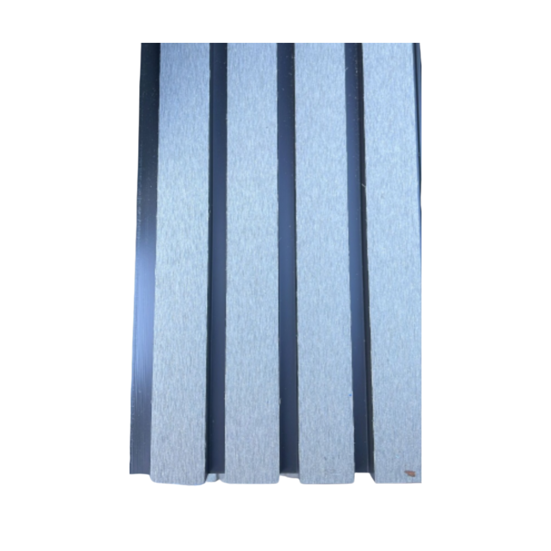 Revestimiento PVC Exterior Gris Claro Liso