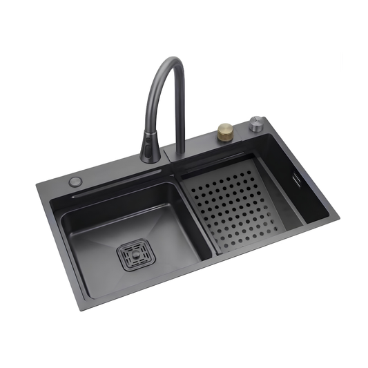 Lavaplatos Negro 2 Cubetas